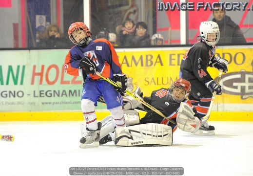 2011-02-27 Zanica - Hockey Milano Rossoblu U10